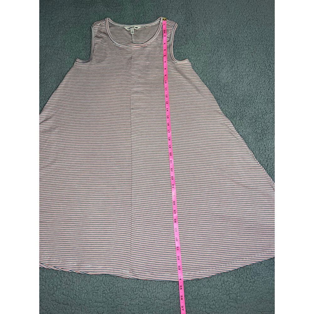 Toad and Co Daisy Rib Sleeveless Swing Dress Large (B120271) - Picture 8 of 9